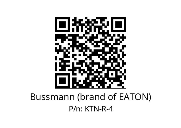   Bussmann (brand of EATON) KTN-R-4