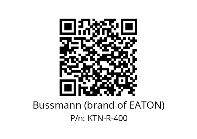   Bussmann (brand of EATON) KTN-R-400