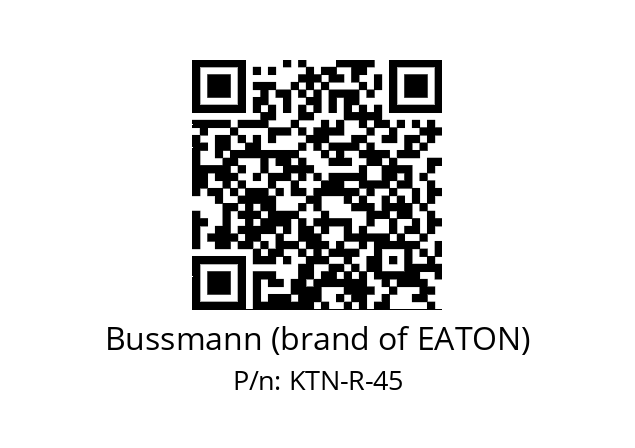   Bussmann (brand of EATON) KTN-R-45