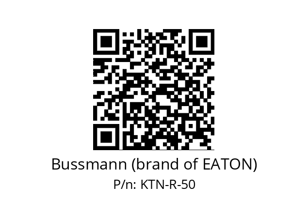   Bussmann (brand of EATON) KTN-R-50