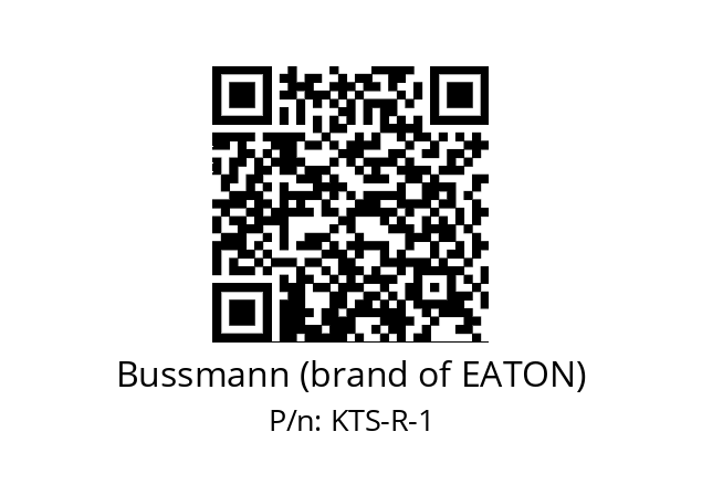   Bussmann (brand of EATON) KTS-R-1