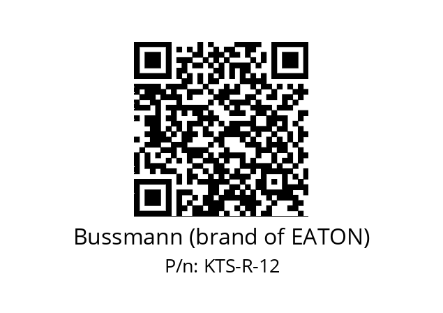   Bussmann (brand of EATON) KTS-R-12