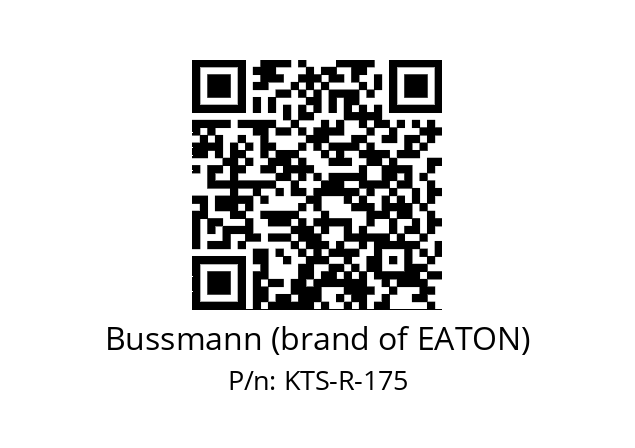   Bussmann (brand of EATON) KTS-R-175