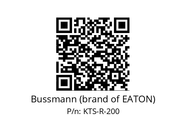   Bussmann (brand of EATON) KTS-R-200