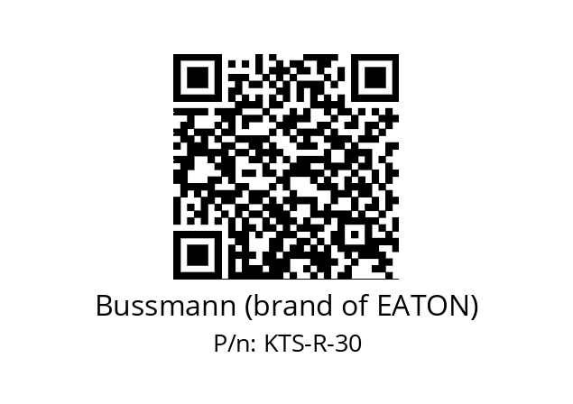   Bussmann (brand of EATON) KTS-R-30