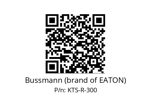   Bussmann (brand of EATON) KTS-R-300