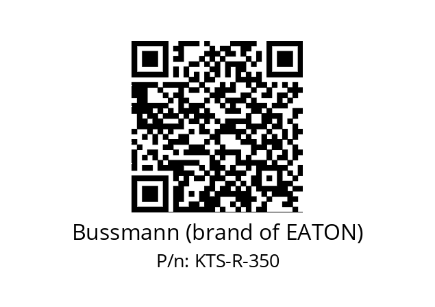   Bussmann (brand of EATON) KTS-R-350