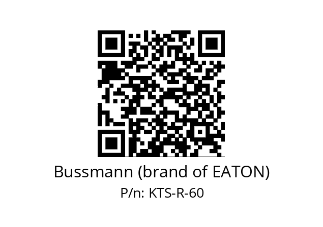   Bussmann (brand of EATON) KTS-R-60