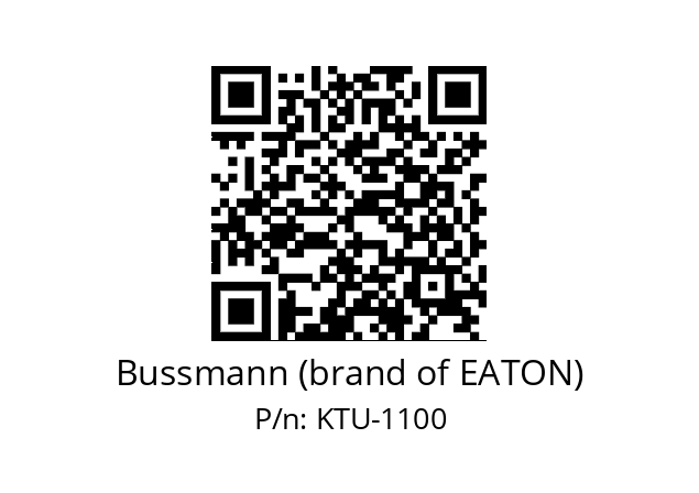   Bussmann (brand of EATON) KTU-1100