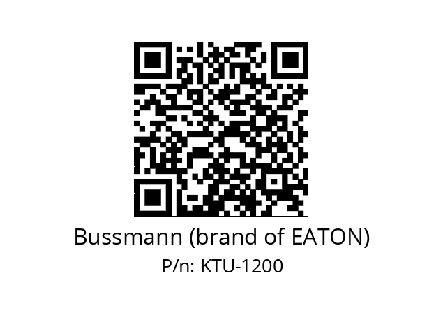   Bussmann (brand of EATON) KTU-1200