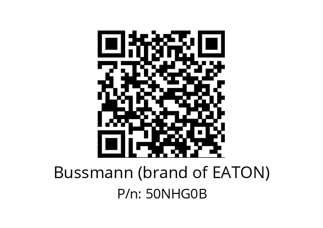   Bussmann (brand of EATON) 50NHG0B