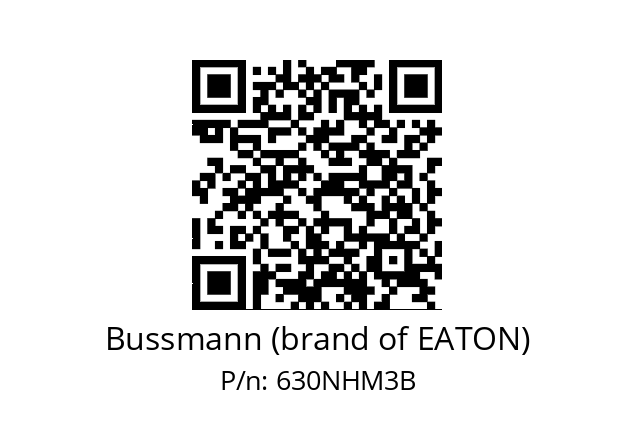   Bussmann (brand of EATON) 630NHM3B