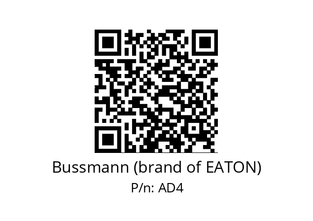   Bussmann (brand of EATON) AD4