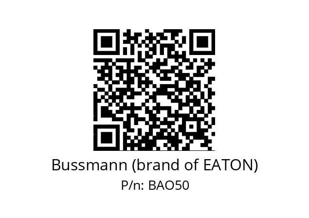   Bussmann (brand of EATON) BAO50