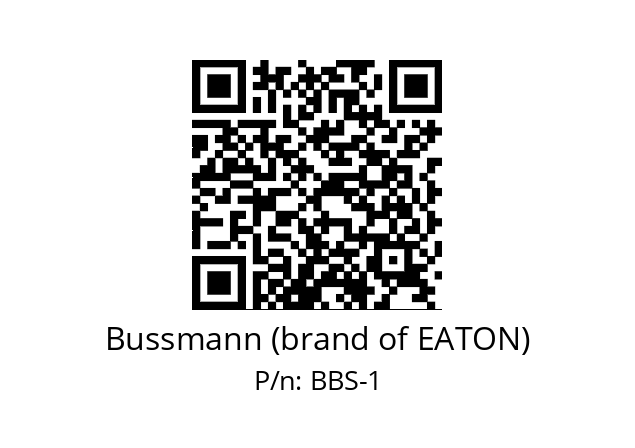   Bussmann (brand of EATON) BBS-1