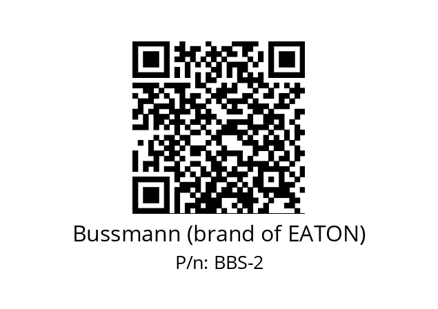   Bussmann (brand of EATON) BBS-2