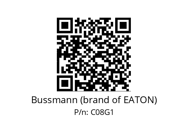   Bussmann (brand of EATON) C08G1