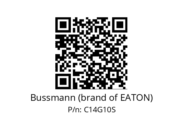   Bussmann (brand of EATON) C14G10S