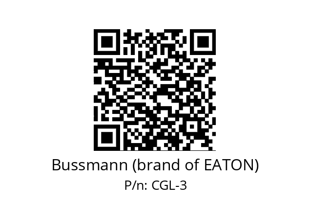   Bussmann (brand of EATON) CGL-3