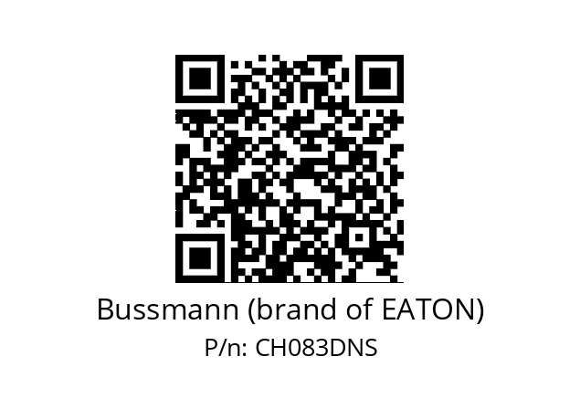   Bussmann (brand of EATON) CH083DNS