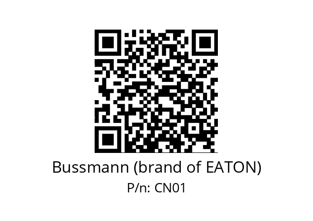   Bussmann (brand of EATON) CN01