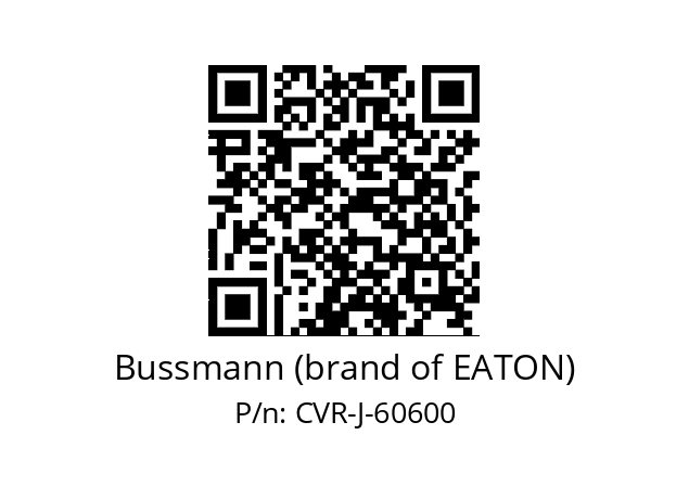   Bussmann (brand of EATON) CVR-J-60600