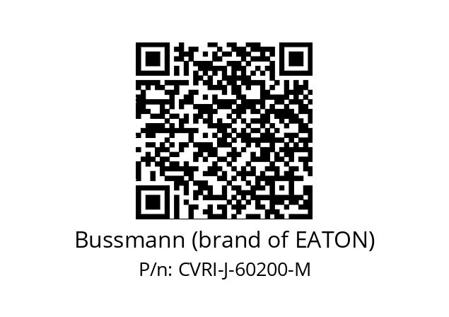   Bussmann (brand of EATON) CVRI-J-60200-M