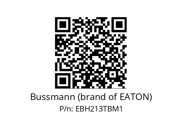   Bussmann (brand of EATON) EBH213TBM1