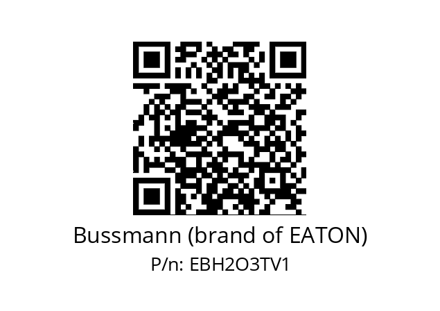   Bussmann (brand of EATON) EBH2O3TV1