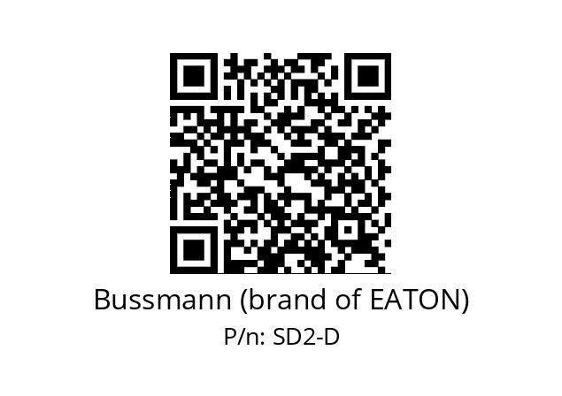   Bussmann (brand of EATON) SD2-D