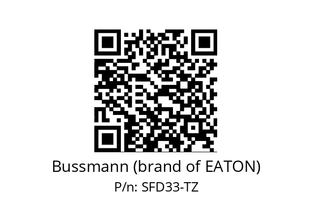   Bussmann (brand of EATON) SFD33-TZ