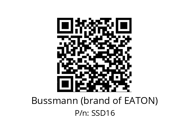   Bussmann (brand of EATON) SSD16