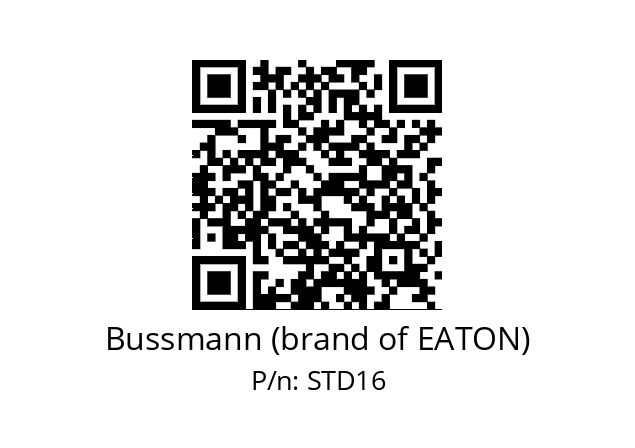   Bussmann (brand of EATON) STD16