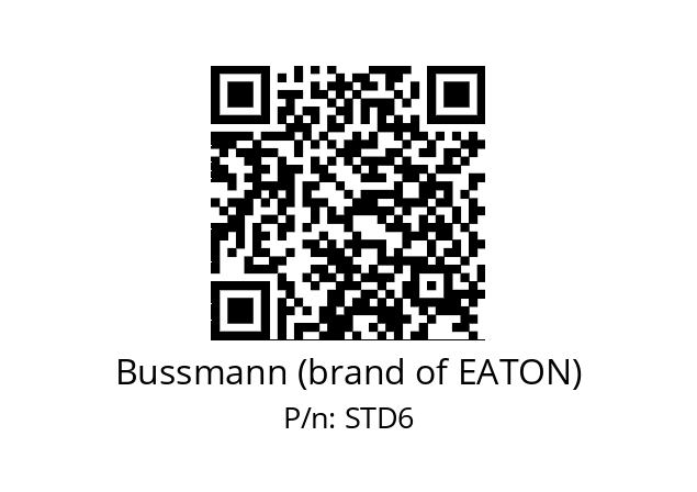   Bussmann (brand of EATON) STD6