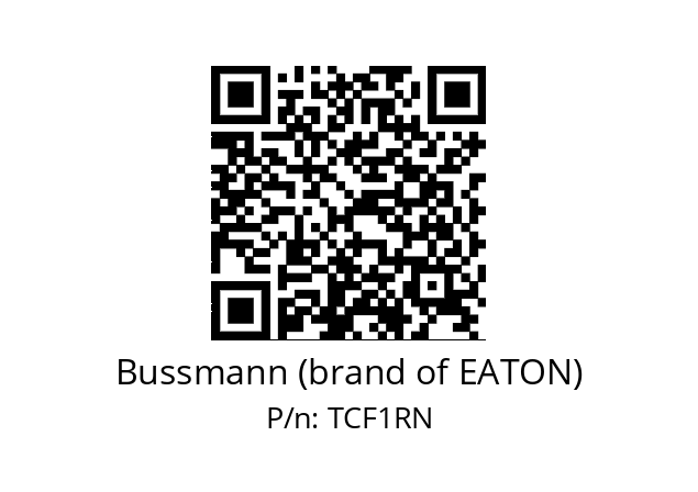   Bussmann (brand of EATON) TCF1RN