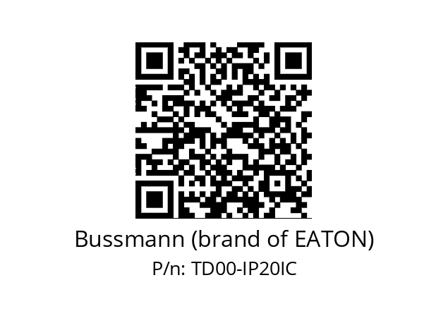   Bussmann (brand of EATON) TD00-IP20IC