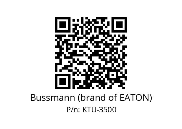   Bussmann (brand of EATON) KTU-3500