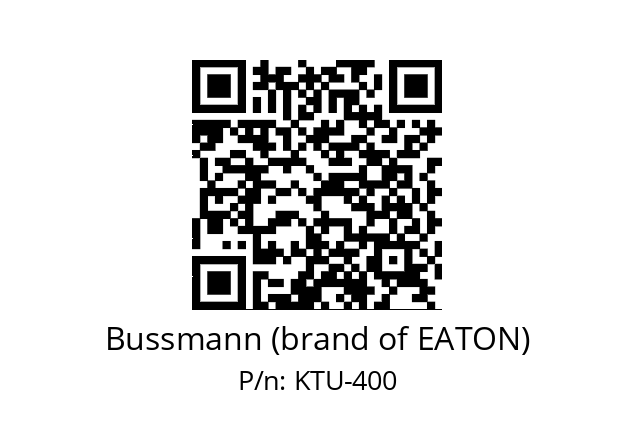   Bussmann (brand of EATON) KTU-400