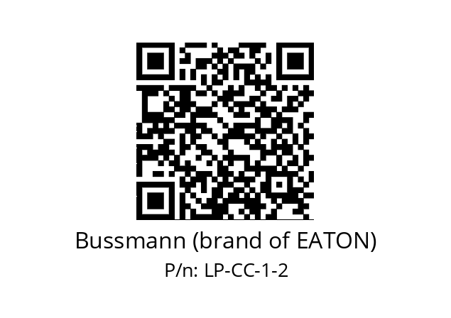   Bussmann (brand of EATON) LP-CC-1-2