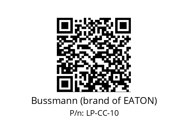   Bussmann (brand of EATON) LP-CC-10