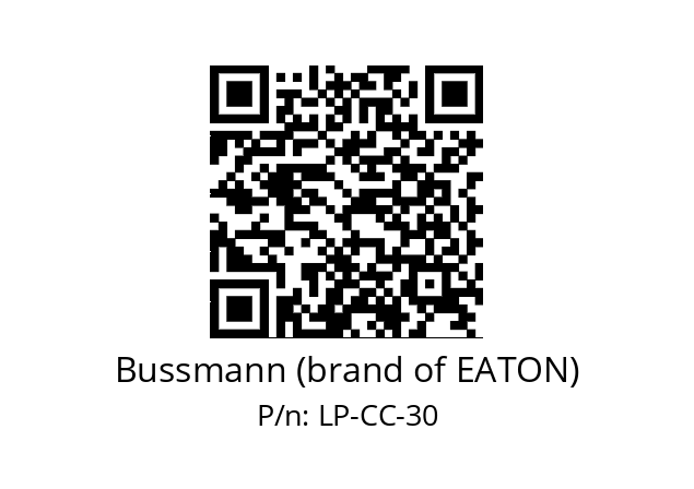   Bussmann (brand of EATON) LP-CC-30