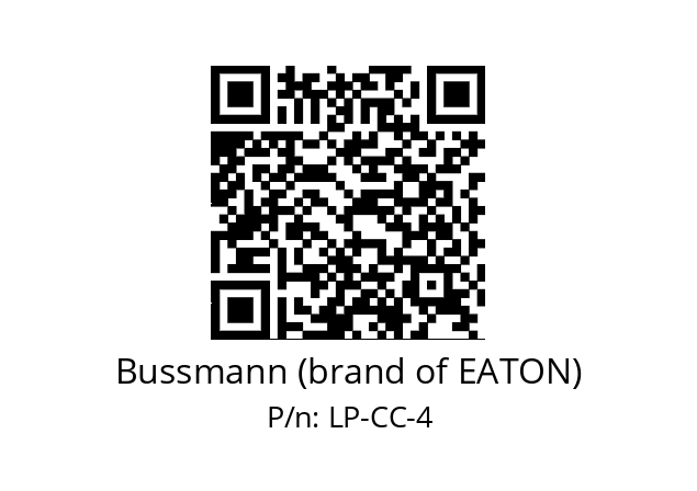   Bussmann (brand of EATON) LP-CC-4