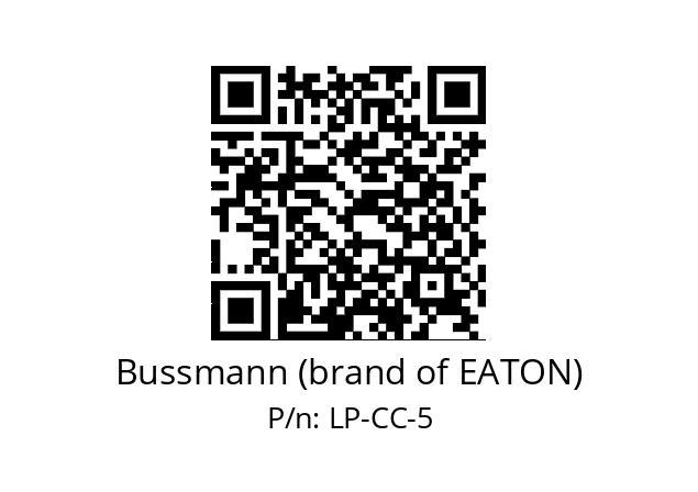   Bussmann (brand of EATON) LP-CC-5