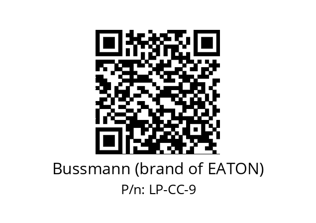   Bussmann (brand of EATON) LP-CC-9