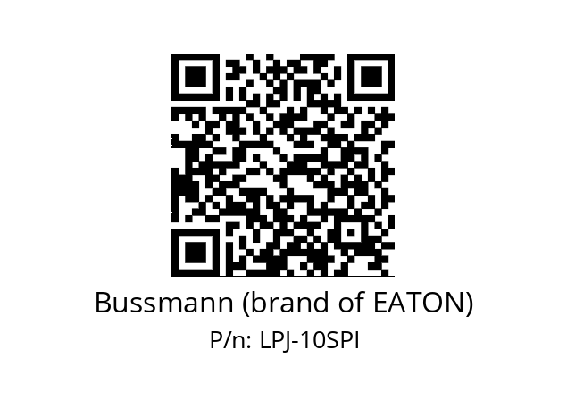   Bussmann (brand of EATON) LPJ-10SPI