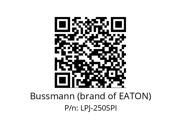   Bussmann (brand of EATON) LPJ-250SPI