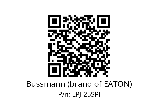   Bussmann (brand of EATON) LPJ-25SPI