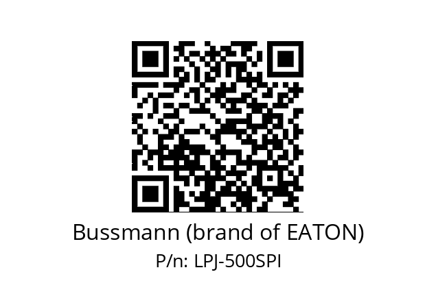   Bussmann (brand of EATON) LPJ-500SPI