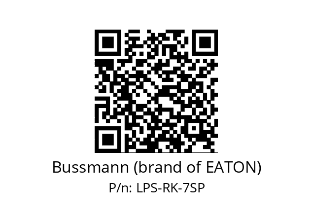   Bussmann (brand of EATON) LPS-RK-7SP