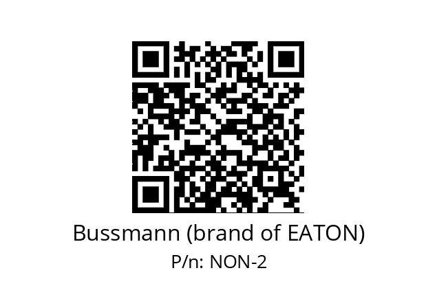   Bussmann (brand of EATON) NON-2